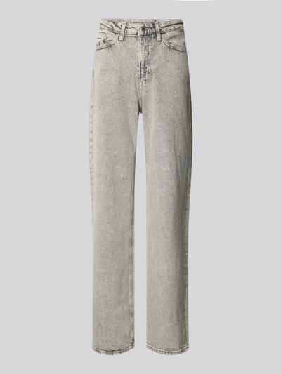 Vero Moda Wide leg jeans in 5-pocketmodel, model 'TESSA' Middengrijs - 2