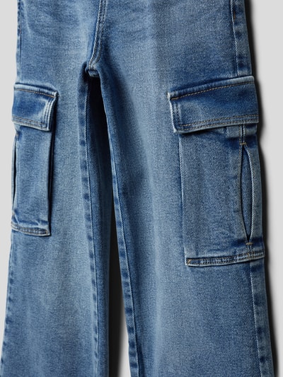 s.Oliver RED LABEL Jeans met cargozakken Blauw - 2