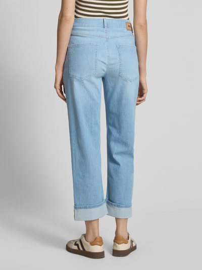 Angels Jeans in verkorte pasvorm, model ''LIBERTA' Bleu - 5