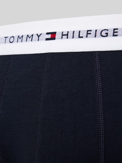 Tommy Hilfiger Trunks mit elastischem Logo-Bund im 3er-Pack Marine 2