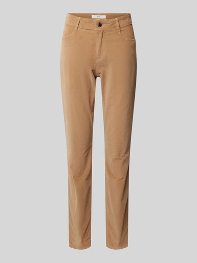 Brax Flared chino met steekzakken, model 'Style. Shakira' Beige - 2