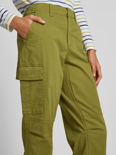 s.Oliver RED LABEL Regular Fit Cargohose mit Gürtelschlaufen Khaki 3