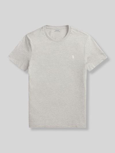 Polo Ralph Lauren Regular Fit T-Shirt aus reiner Baumwolle Hellgrau 2