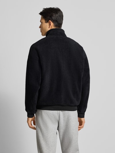 adidas Sportswear Regular fit fleecejack met logostitching Zwart - 5