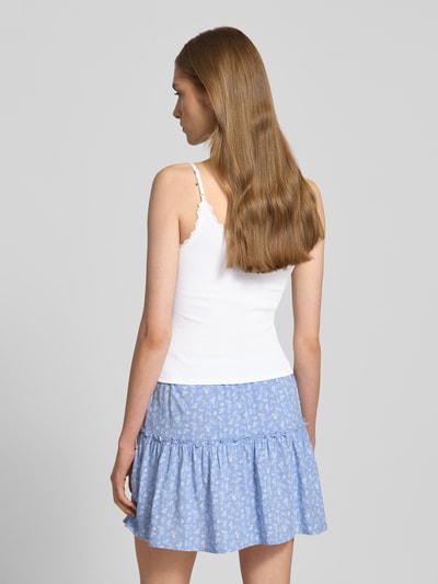 Review Trägertop in Ripp-Optik Weiss 5