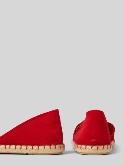 Verbenas Espadrilles aus Leder Modell 'CARMEN SERRAJE' Rot 2