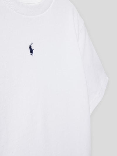Polo Ralph Lauren Kids T-shirt met labelstitching Wit - 2
