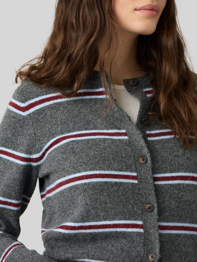 Levi's® kardigan o kroju regular fit z prążkowanymi wykończeniami Ciemnoszary 3