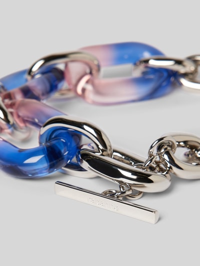 Rabanne Halskette mit Label-Detail Silber 3