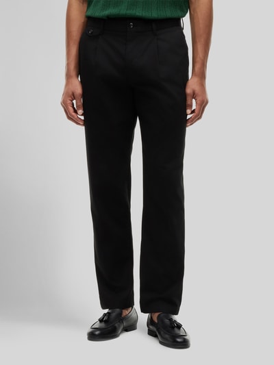 Tommy Hilfiger Tapered Fit Chino aus Baumwoll-Mix Modell 'Harlem' Black 4