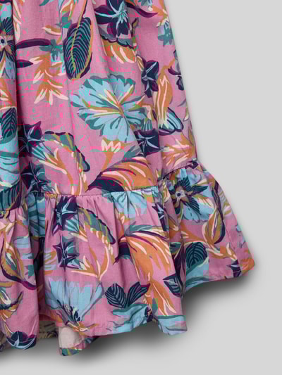 Happy Girls Kleid mit elastischem Taillenband Rosa 2