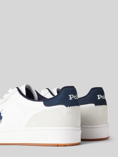 Polo Ralph Lauren Sneaker mit Logo-Stitching Weiss 2