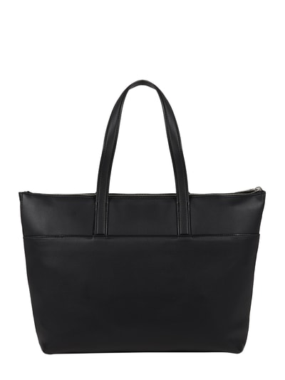 CK Calvin Klein Torba shopper z materiału skóropodobnego   Czarny 6