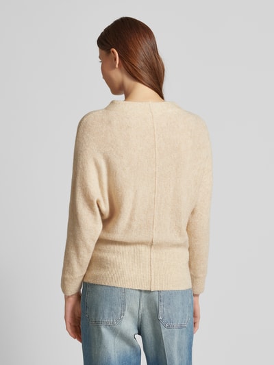 OPUS Gebreide pullover met siernaad, model 'Pahuma' Offwhite - 5