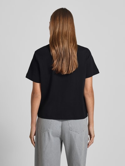 Vero Moda Loose Fit T-Shirt aus reine Baumwolle Modell 'SARA METTE' Black 5