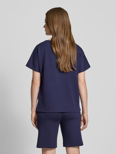 Christian Berg Woman Sweatshirt met halflange mouwen Donkerblauw - 5