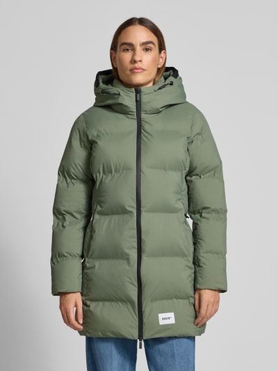 khujo Puffer jacket met labelpatch model 'Tanare' Groen - 4