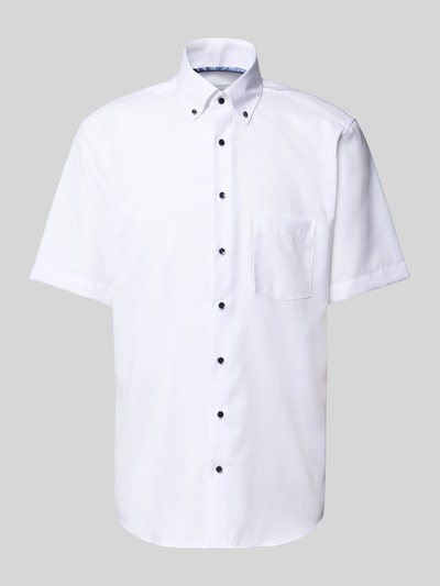 ETERNA Modern Fit Business-Hemd mit Brusttasche Weiss 2