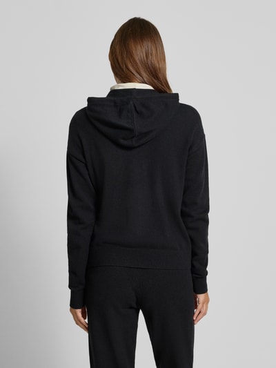 Christian Berg Woman Kurtka z dzianiny z mieszanki wiskozy z kapturem Czarny 5