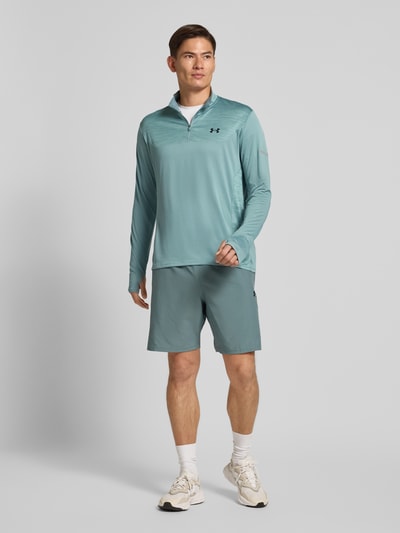 Under Armour Sweatshirt met opstaande kraag Mintgroen - 1
