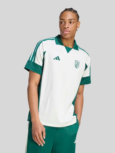 adidas Sportswear Relaxed Fit Poloshirt mit Logo-Stitching Offwhite 4