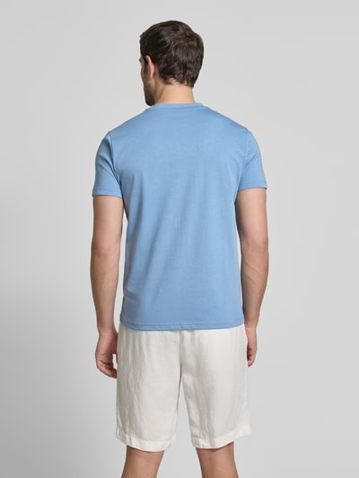 Zeybra T-shirt z kieszenią na piersi Żółty 5