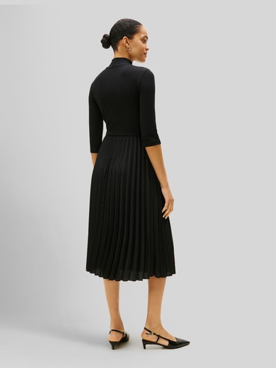 Tommy Hilfiger Slim fit vrijetijdsjurk van viscosemix BLACK - 5