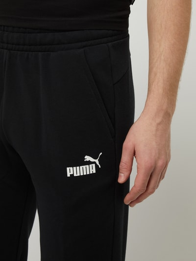 PUMA PERFORMANCE Spodnie dresowe o kroju regular fit z logo Czarny 3