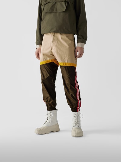 Dsquared2 Hose im Patchwork-Look Beige 4