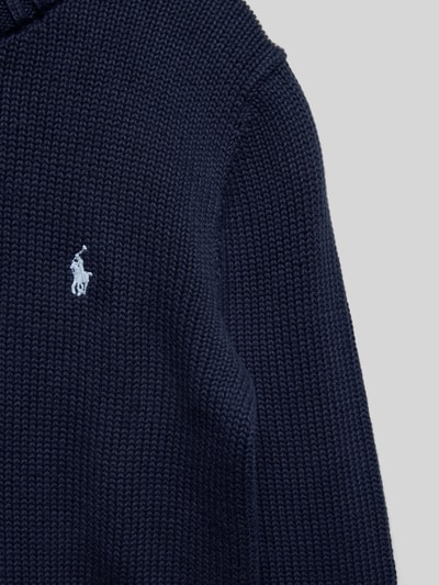 Polo Ralph Lauren Teens Kurtka z dzianiny ze stójką Granatowy 2