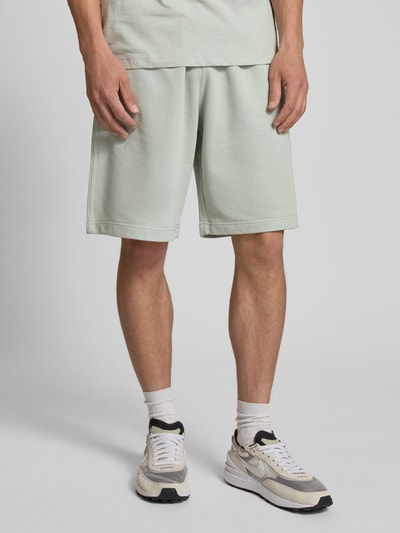 CHAMPION Relaxed Fit Sweatbermudas mit Logo-Stitching Modell 'ICONS' Mint 4