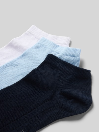 MCNEAL Sneakersocken mit Label-Print im 5er-Pack Bleu 2