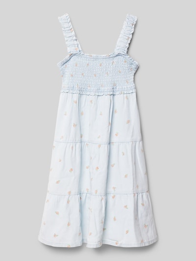Levi’s® Kids Kleid aus Lyocell im Stufen-Look Hellblau 1