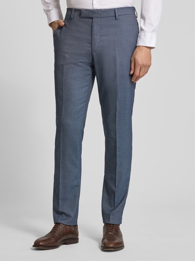 Pierre Cardin Spodnie materiałowe o kroju slim fit z dodatkiem wiskozy model ‘Ryan’ Niebieski 4