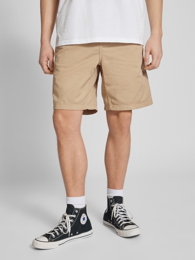 Carhartt Work In Progress Shorts mit elastischem Bund Modell 'FLINT' Beige 4