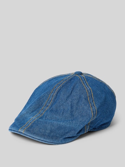 Müller Headwear Schiebermütze mit elastischem Einsatz Jeansblau 1