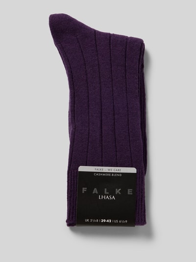Falke Sokken met kasjmier Prune - 3