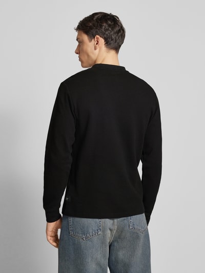 Replay Sweatshirt mit Strukturmuster Black 5