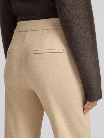 MAC Hohe Taille Hose Modell 'Chiara' Sand 3