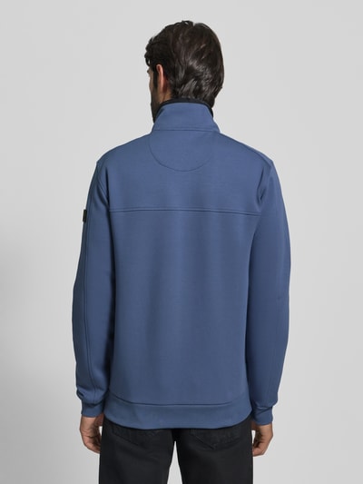 PME Legend Sweatjacke mit Reißverschlusstaschen Rauchblau 5