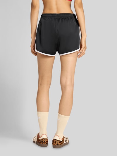 adidas Originals Szorty treningowe z paskami z 3 kieszenie Czarny 5