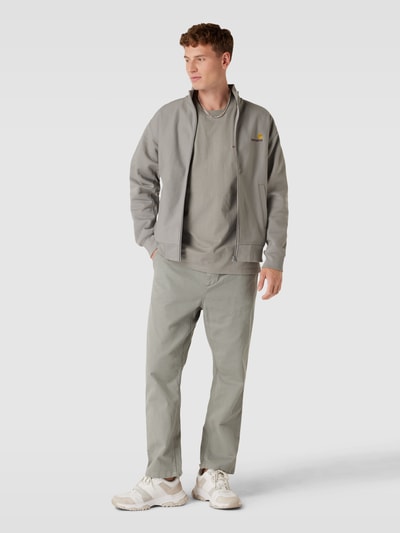 Carhartt Work In Progress Hose aus Bio-Baumwolle mit elastischem Bund Modell 'FLINT' Taupe 1