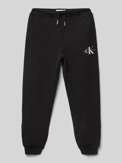 Calvin Klein Jeans Sweatpants mit Label-Print Black 1