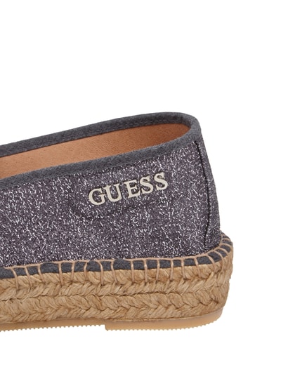 Black glitter espadrilles online