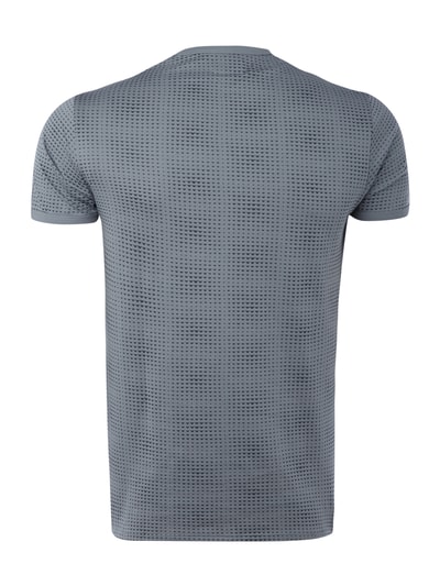 Armani Jeans T-Shirt mit Allover-Muster Mint 4