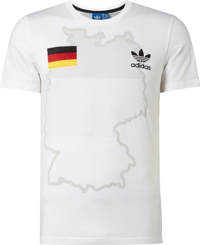 adidas Originals T-Shirt mit Deutschland-Print Weiss 4