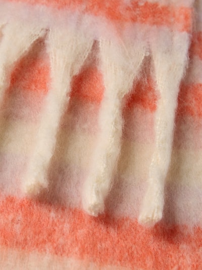 ICHI Schal mit Ausfransungen Modell 'ALARA' Orange 2