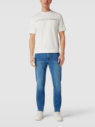 bugatti Tapered fit jeans in 5-pocketmodel Blauw - 1