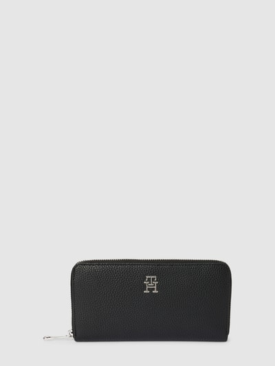 Tommy Hilfiger Portemonnaie mit Label-Detail Black 1