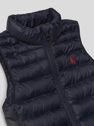 Polo Ralph Lauren Kids Bodywarmer met logostitching Marineblauw - 2